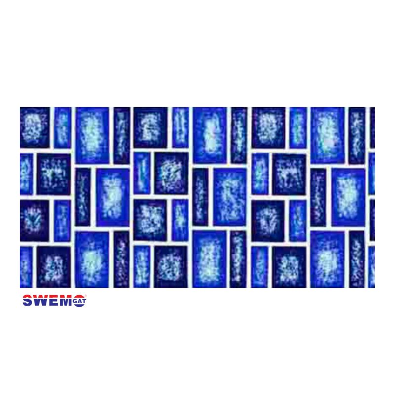 Carlton Fibreglass Pool Mosaic Tissue sheet 680mm x 150mm