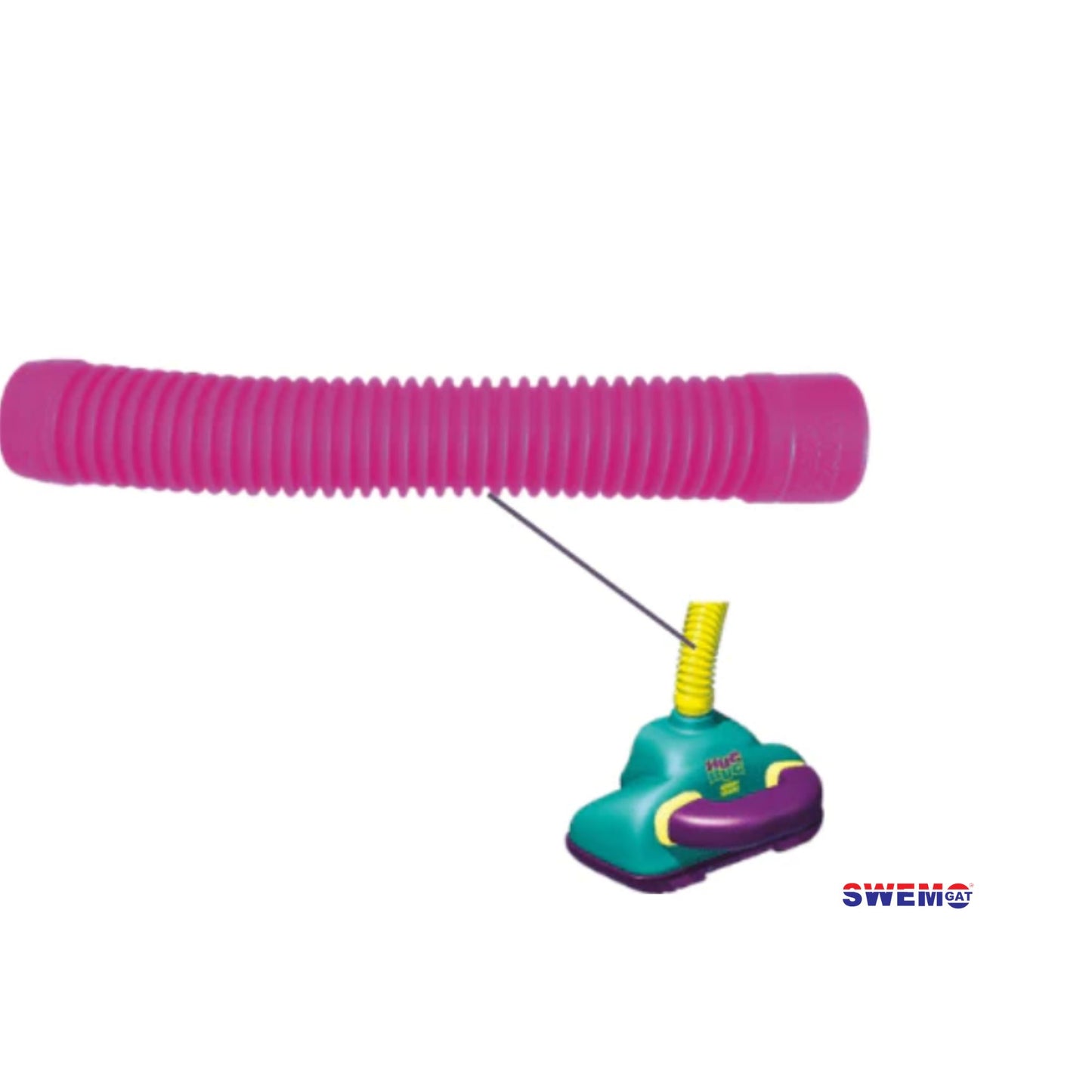 Hug Bug leader hose (supplied in the colour available at time of order) - Purple / Yellow / Medium Blue