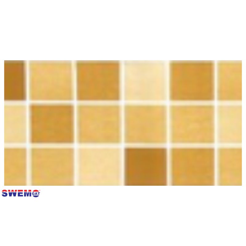Panache Marston Brown Fibreglass Pool Mosaic Tissue Sheet 800mm x 160mm