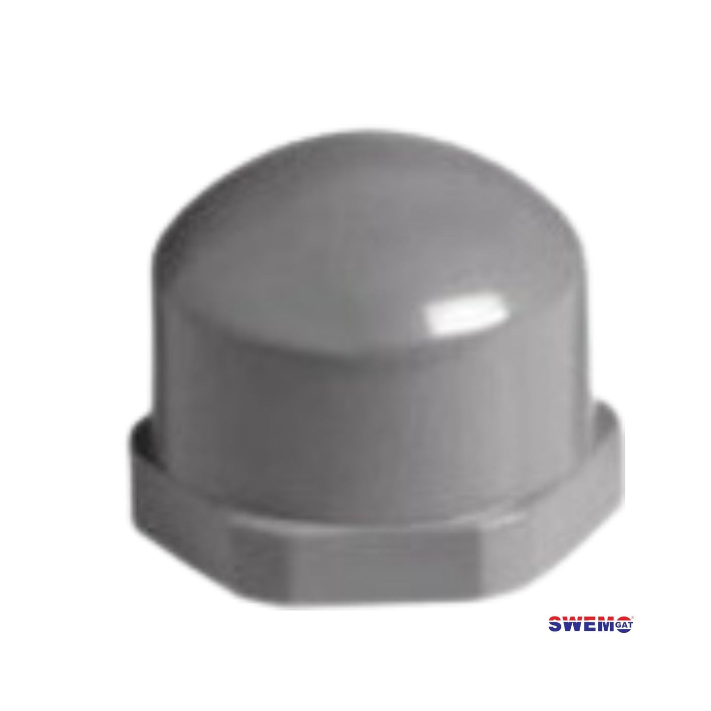 PVC End Cap 32mm Grey