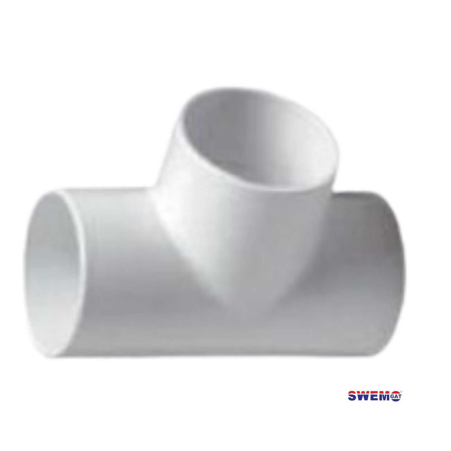 PVC T piece 50mm white