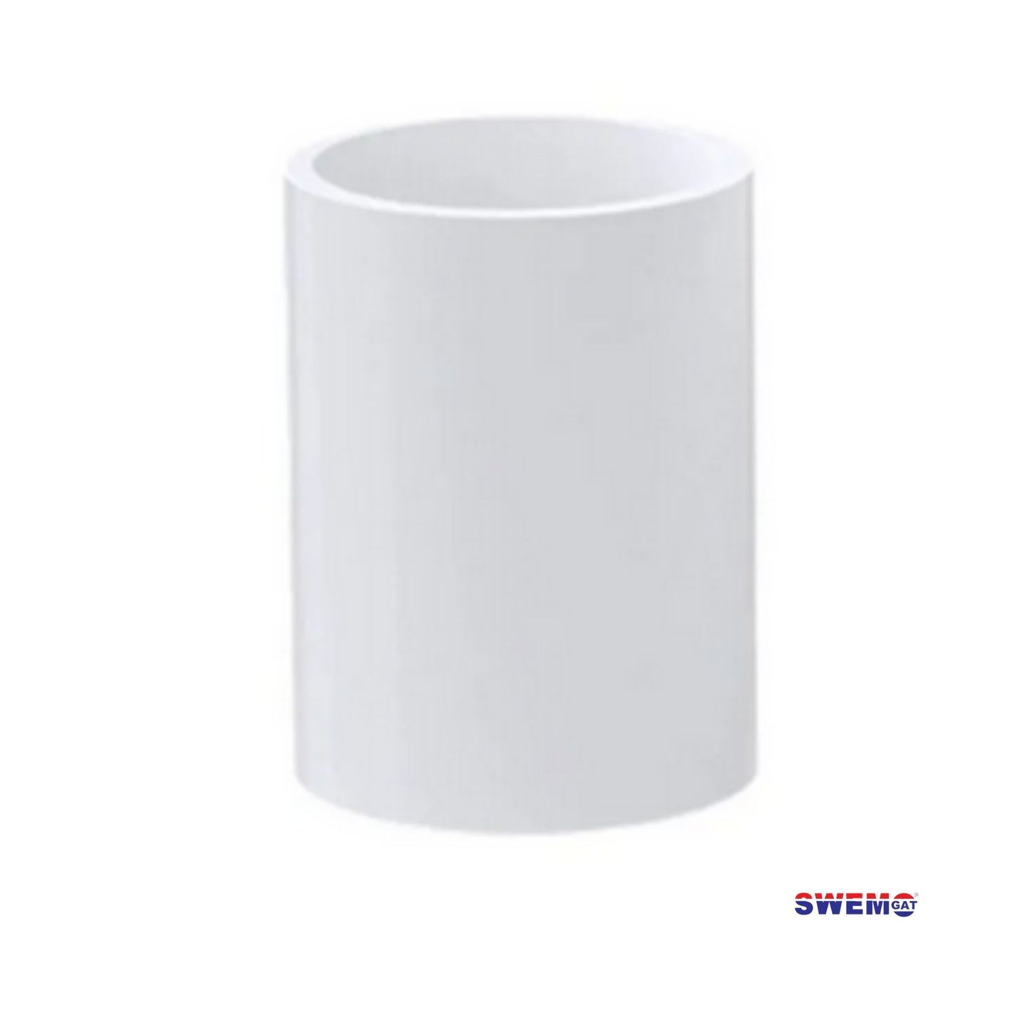 PVC connector 50mm White