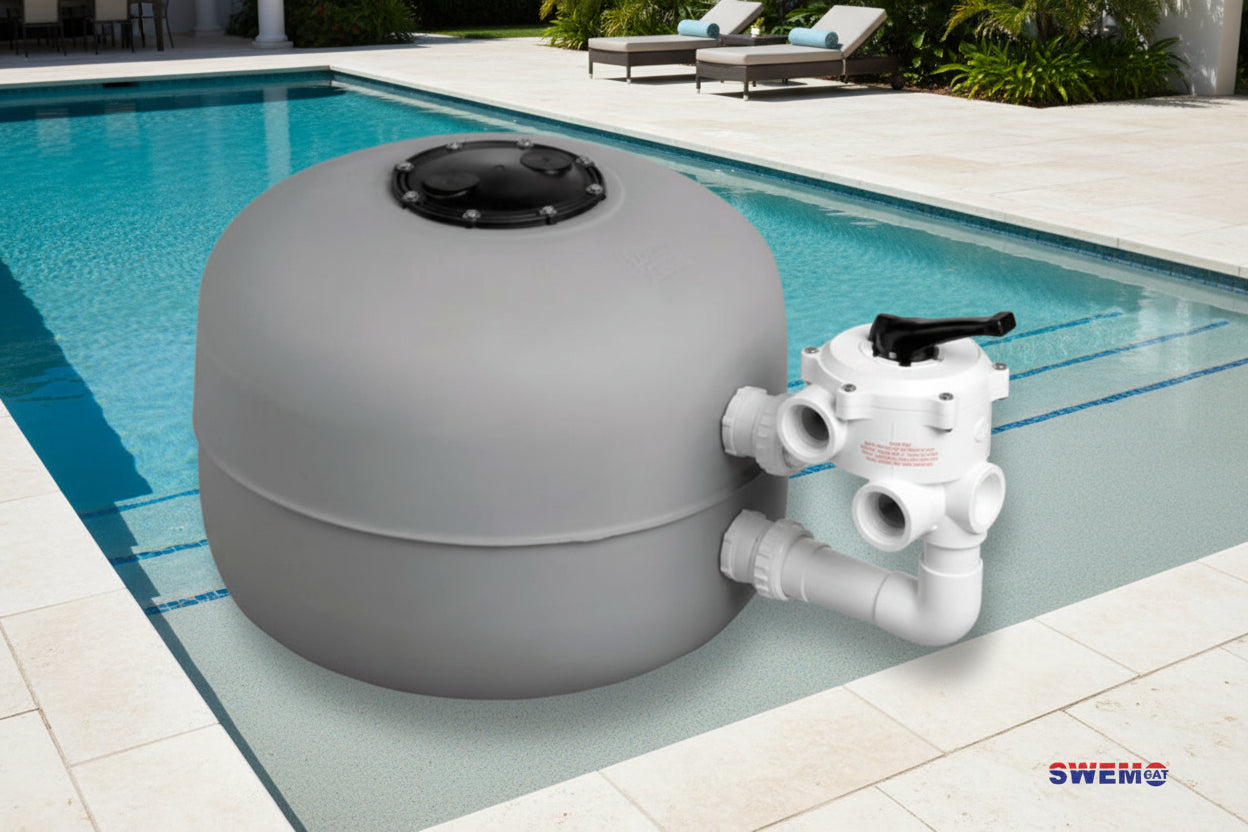 Quality sand filters for swimming pools