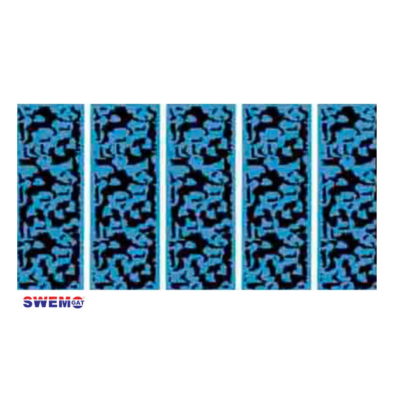 Waterlines Light Blue Fibreglass Pool Mosaic Tissue Sheet 610 x154mm