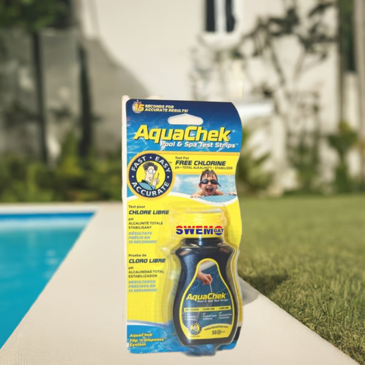 AquaChek Yellow 50 Test Strips – Fast and Accurate Swimming Pool Water Testing