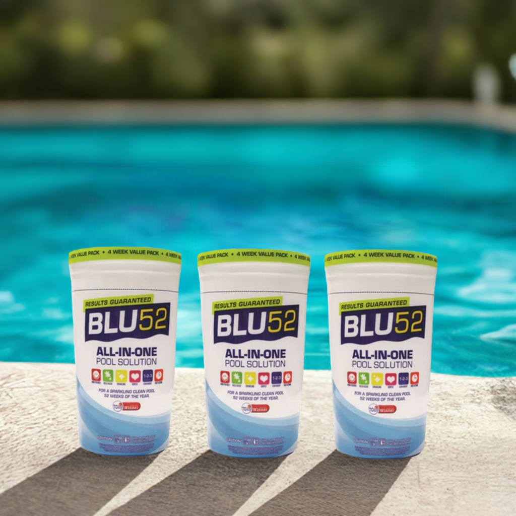 BLU52 All-In-One pool water treatment - 3 pack