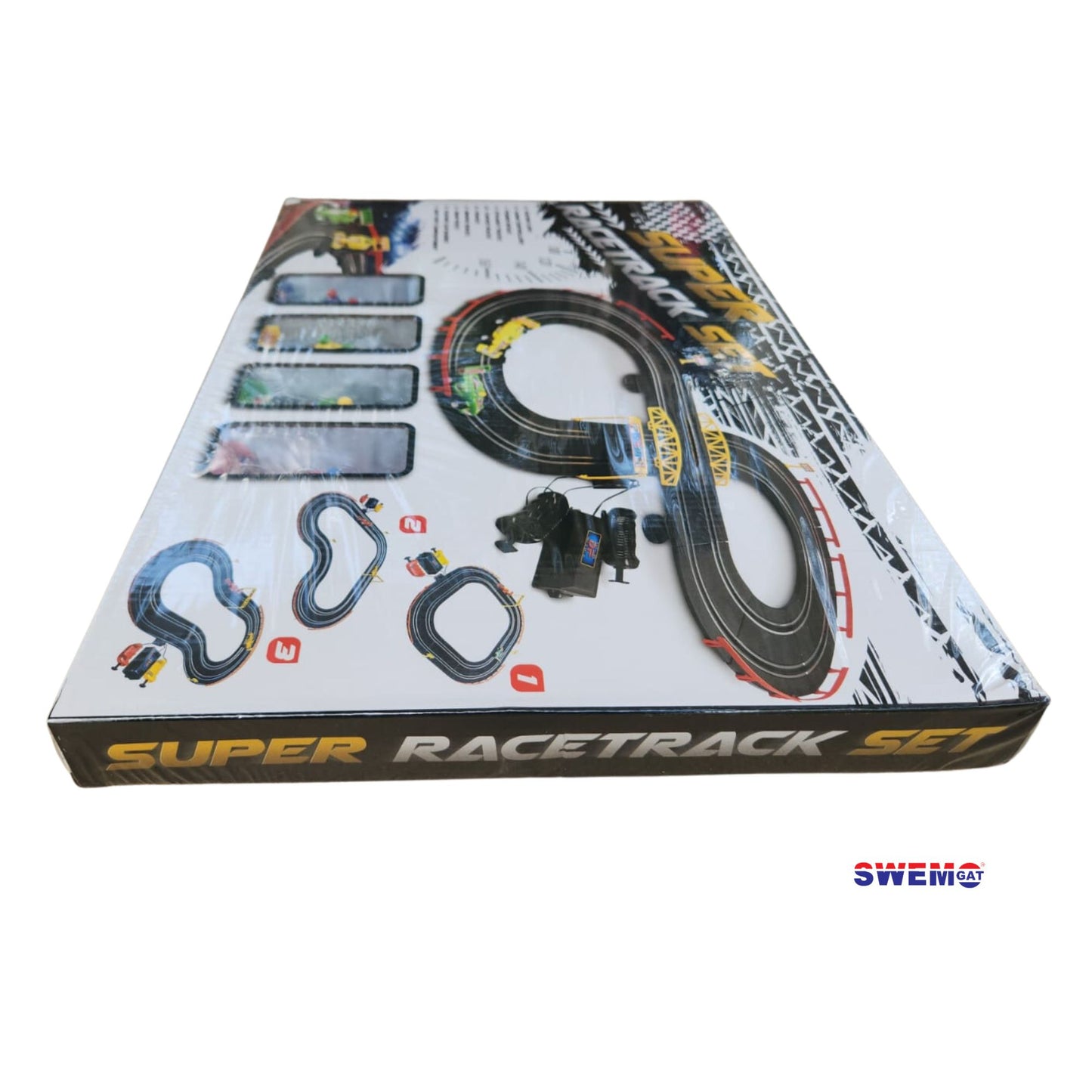 Toy Racing Cars with Hand Controllers