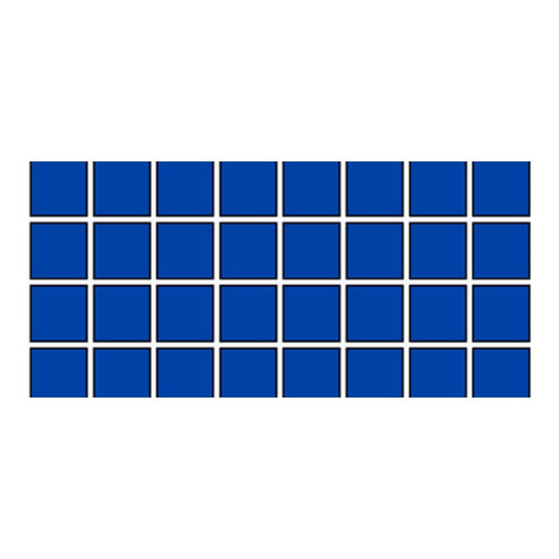 4 Block Blue Fibreglass Pool Mosaic Tissue Sheet 610mm x 160mm