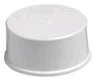 PVC end cap 50mm White - Swemgat