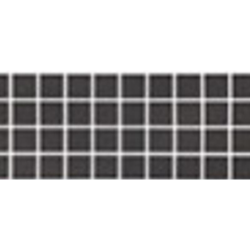 Cosmo Quad Black Fibreglass Pool Mosaic Tissue Sheet 960mm x160mm