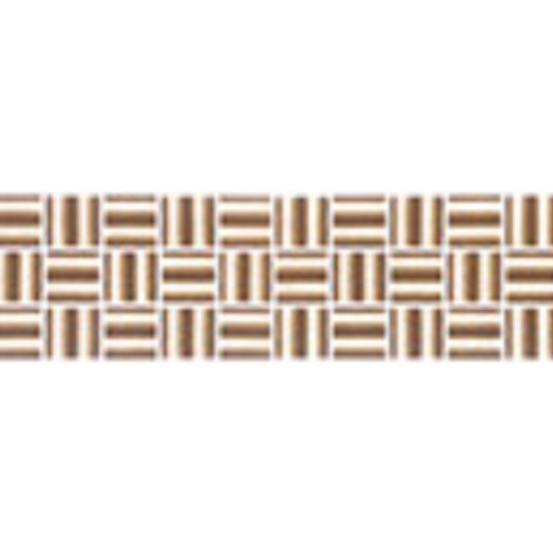 Modula Brown Fibreglass Pool Mosaic Tile Sheet 800mm x160mm