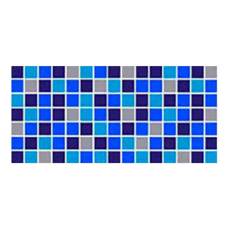 Fibreglass Pool Mosaic Tissue Sheet - Pool Mix 825mm x150mm