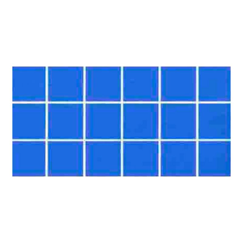 Sky Blue Tile Fibreglass Pool Mosaic Tile Sheet 600x150mm