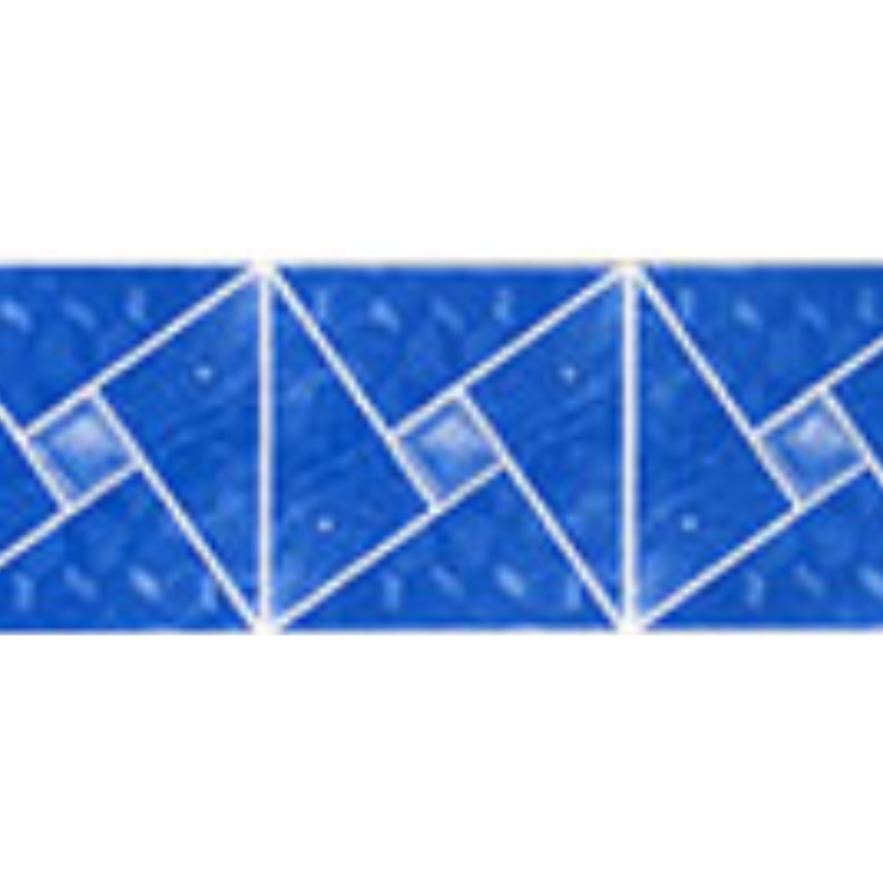 Terazzo Blue Fibreglass Pool Mosaic Tile Sheet 800mm x160mm