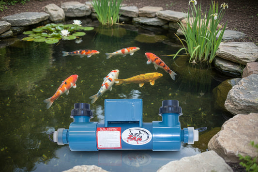 Ultra Zap UV Clarifier / Sterilizer light for ponds, 8 to 55 Watt (Select model) - Swemgat
