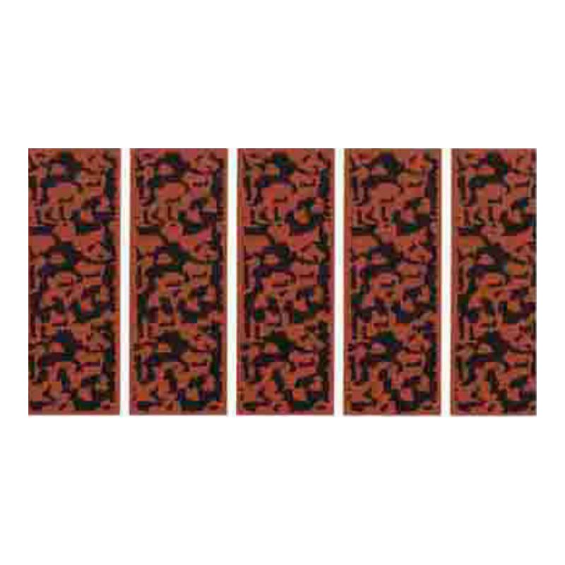 Waterlines Tan Fibreglass Pool Mosaic Tile Sheet 610 x154mm