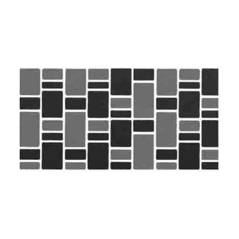 Waterfalls Grey-Fibreglass Pool Mosaic Tissue Sheet 605mm x150mm