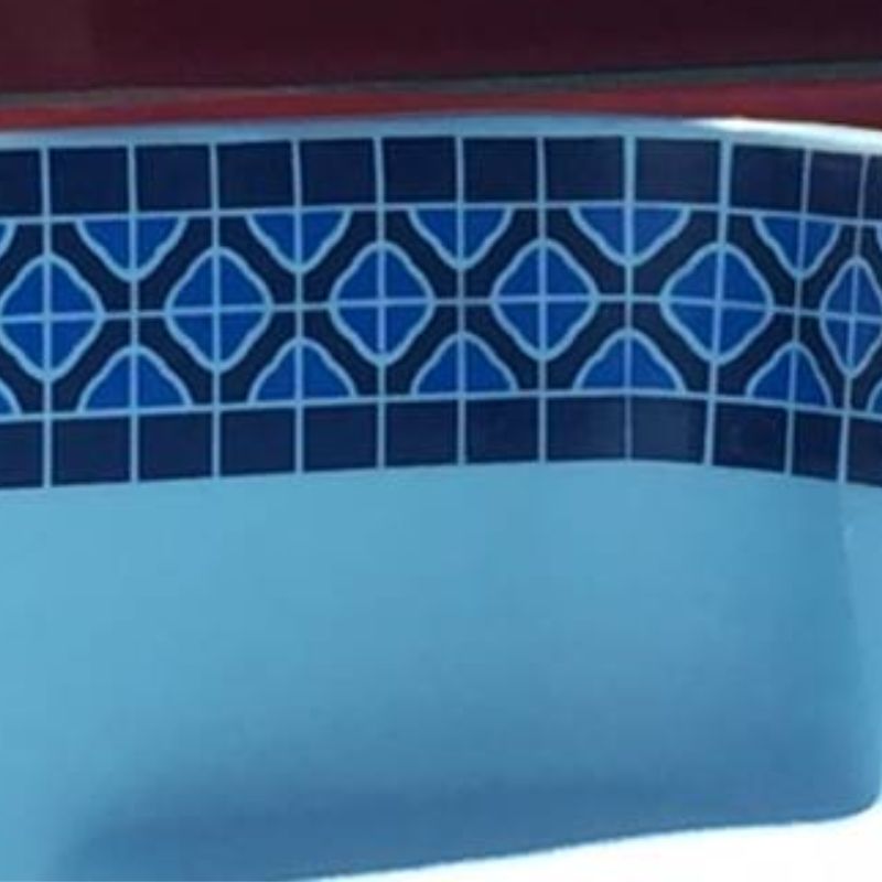 Fibreglass Pool Mosaic Tissue sheet-Barrier-Reef 685mm x 150mm