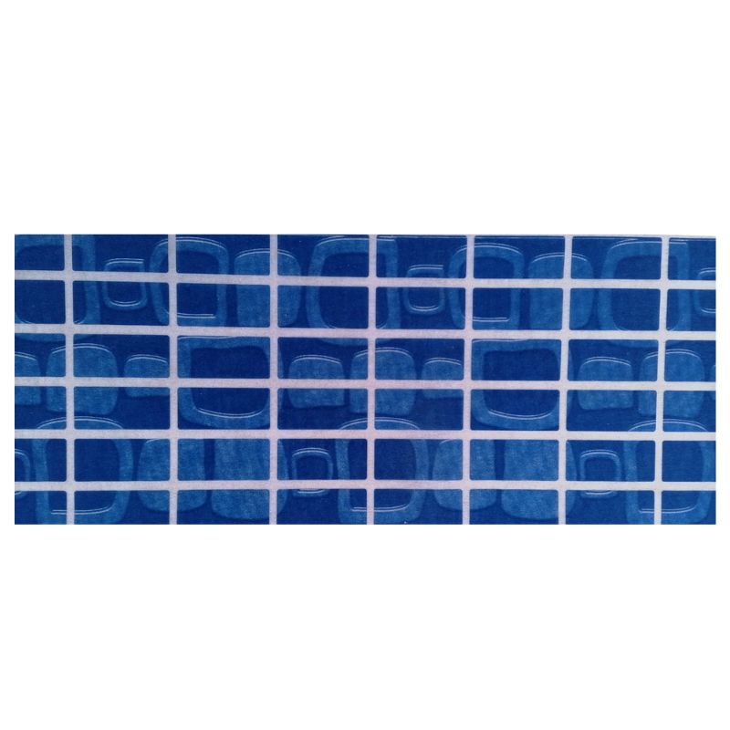 Lunaro Blue Fibreglass Pool Mosaic Tissue Sheet 960mm x160mm