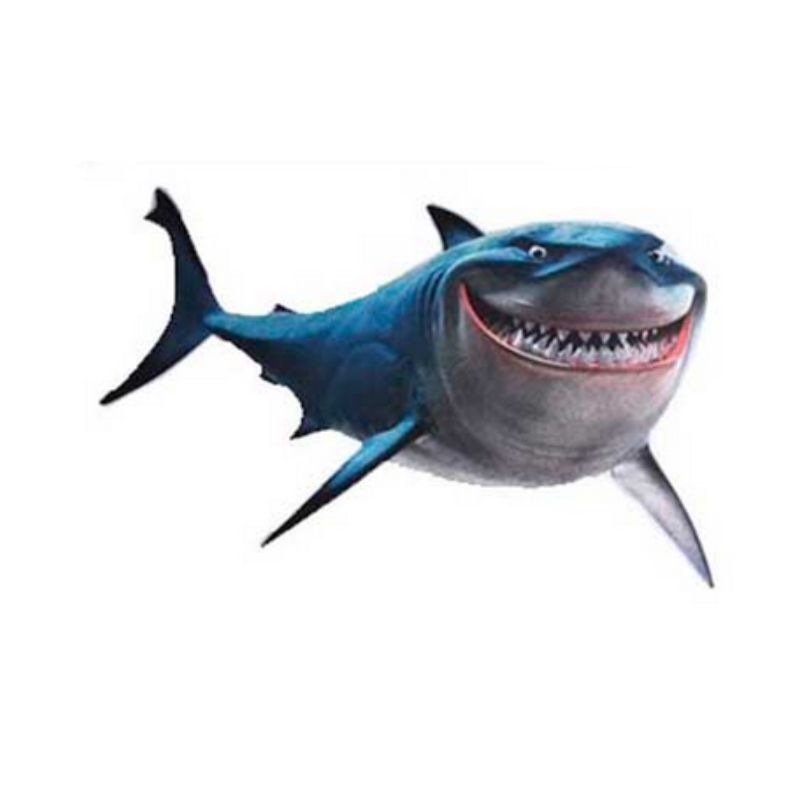 Fibreglass Pool Motif Shark 1200mm x 810mm(Printed on tissue paper)