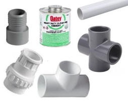 PVC pipe & fittings