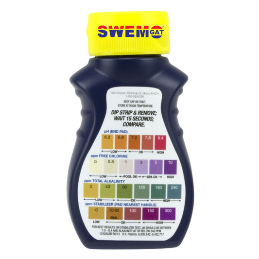 Aquachek Yellow | Swimming Pool and Spa Water Tester | Test strips