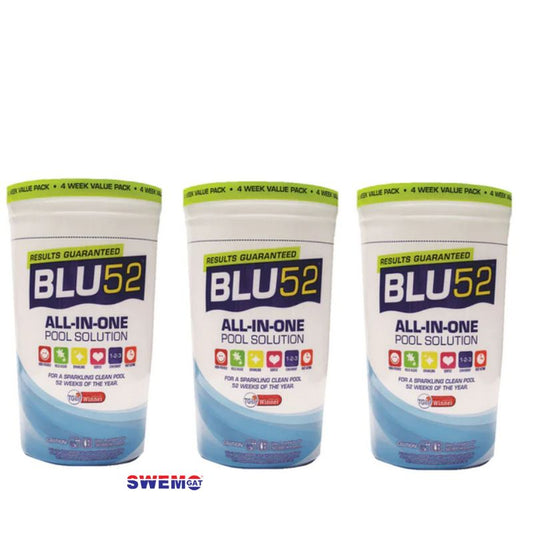BLU52 All-In-One pool water treatment - 3 pack