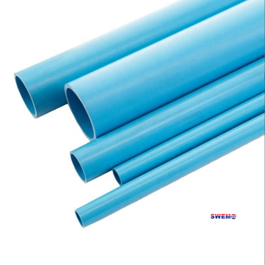 PVC Pipe 6m lengths | Blue PVC pipe in 50mm, 63mm, 90mm, 110mm