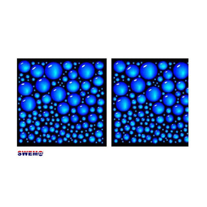 Bubbles Fibreglass Pool Mosaic Tissue Sheet 820mm x155mm