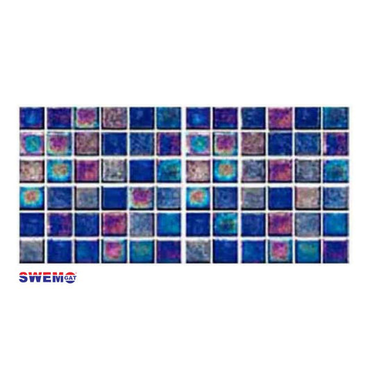 Carnival Fibreglass Pool Mosaic Tissue Sheet 800 mm  x 160mm