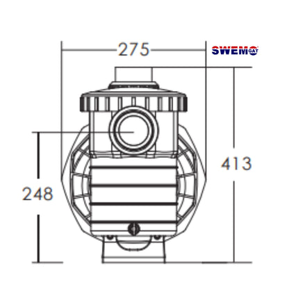 SB20 Pool Pump 1.8kW | 2.0HP Residential Pool & Spa Pump