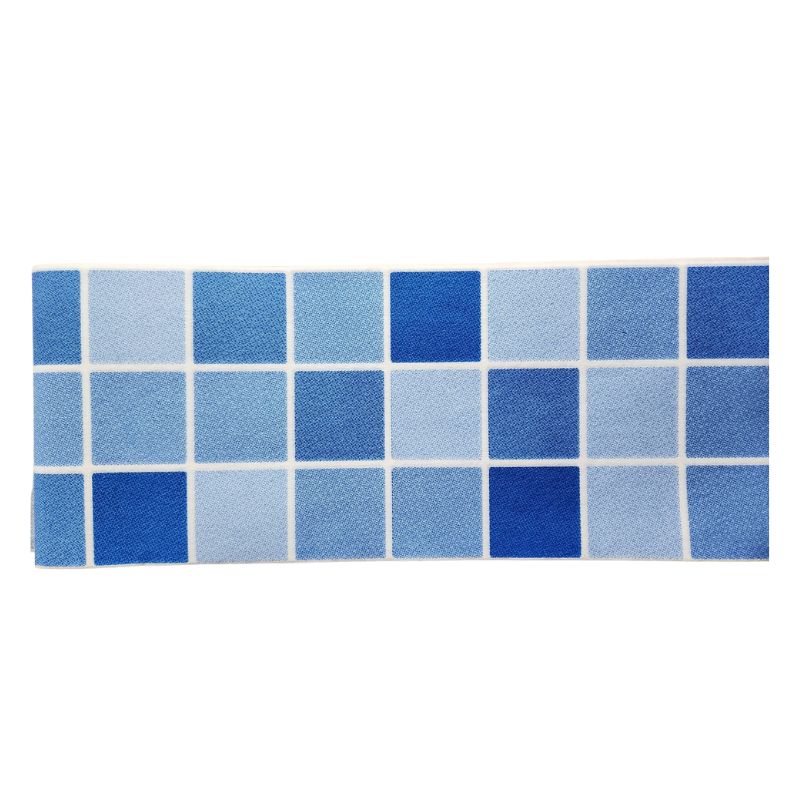 Panache Marston Blue Fibreglass Pool Mosaic Tissue Sheet 800mm x160mm