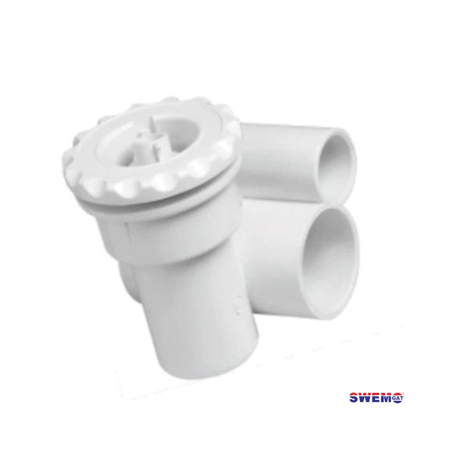 Quality Jet 50 x 32 mm STANDARD Swivel Scallop white