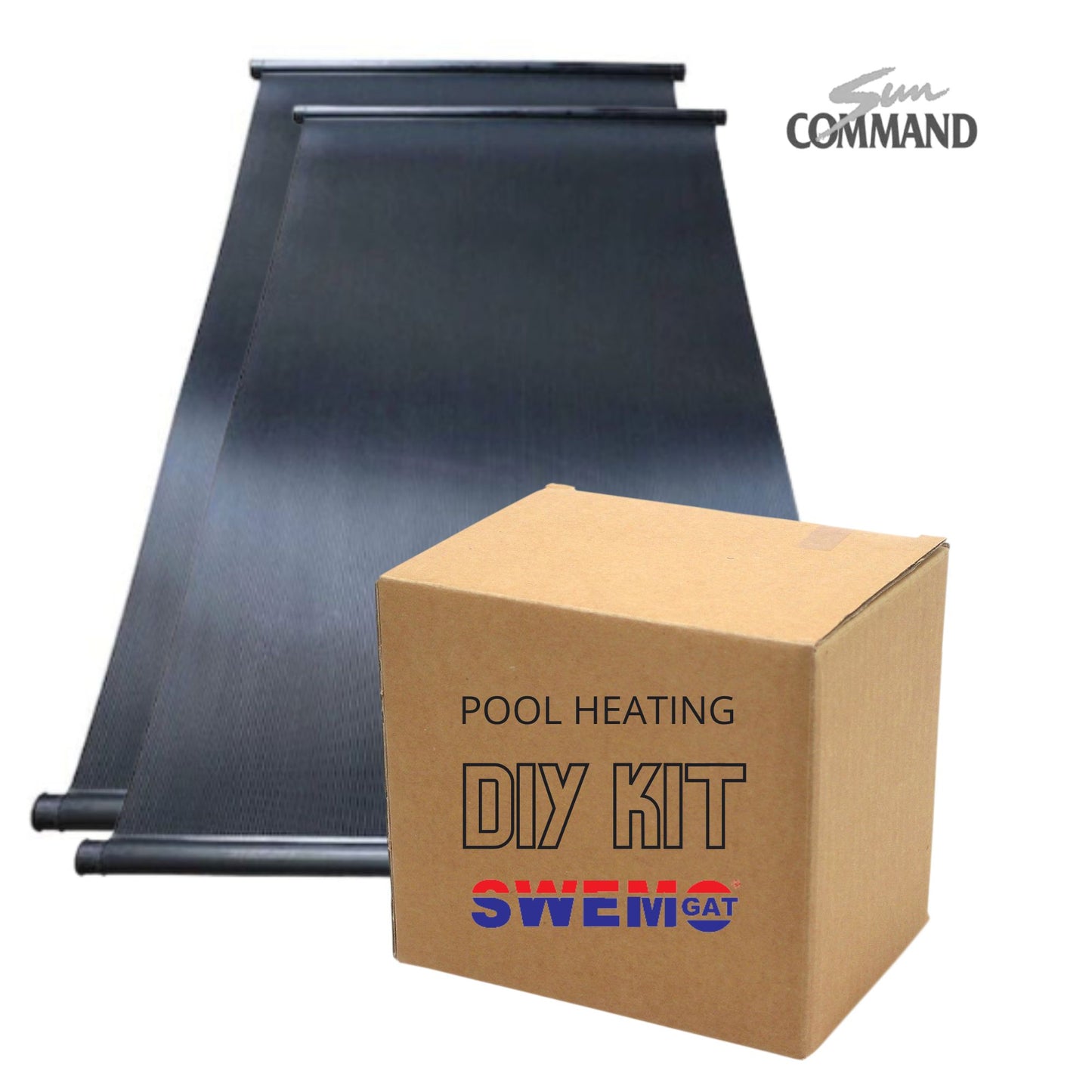 Sun Command Pool Heating 3 Solar Panel DIY Kit