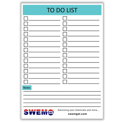 Swemgat Write & Wipe Magnetic To Do List