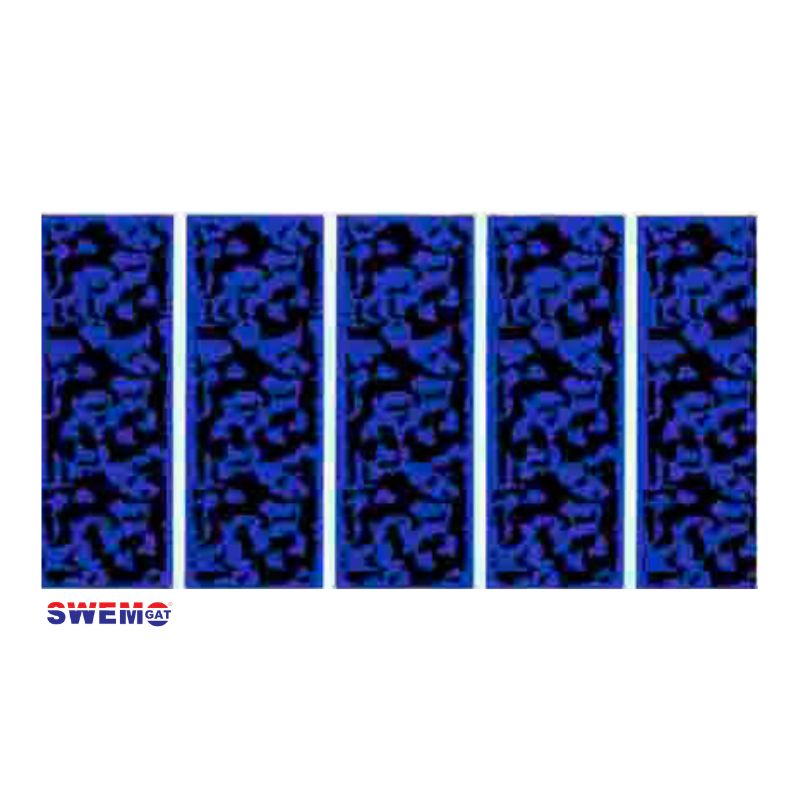 Waterlines Dark Blue Fibreglass Pool Mosaic Tissue Sheet 610 x154mm