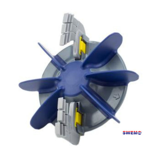 Zodiac MX6 Fan Assembly with scrubber brushes for the Elite model