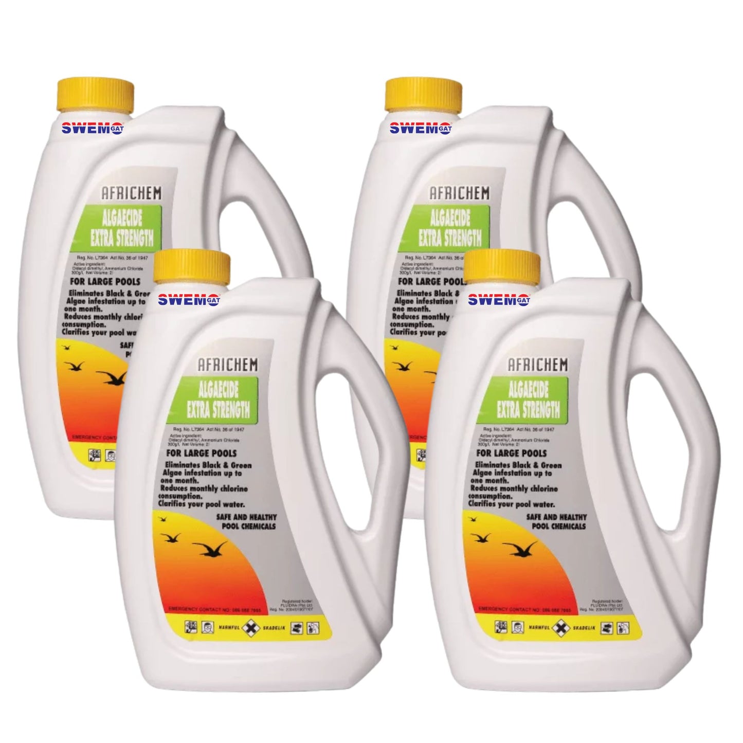 Africhem Extra Strength Algaecide for swimming pools | Bulk pack