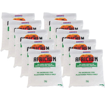 20kg Africhem pH increase for plastered pools 