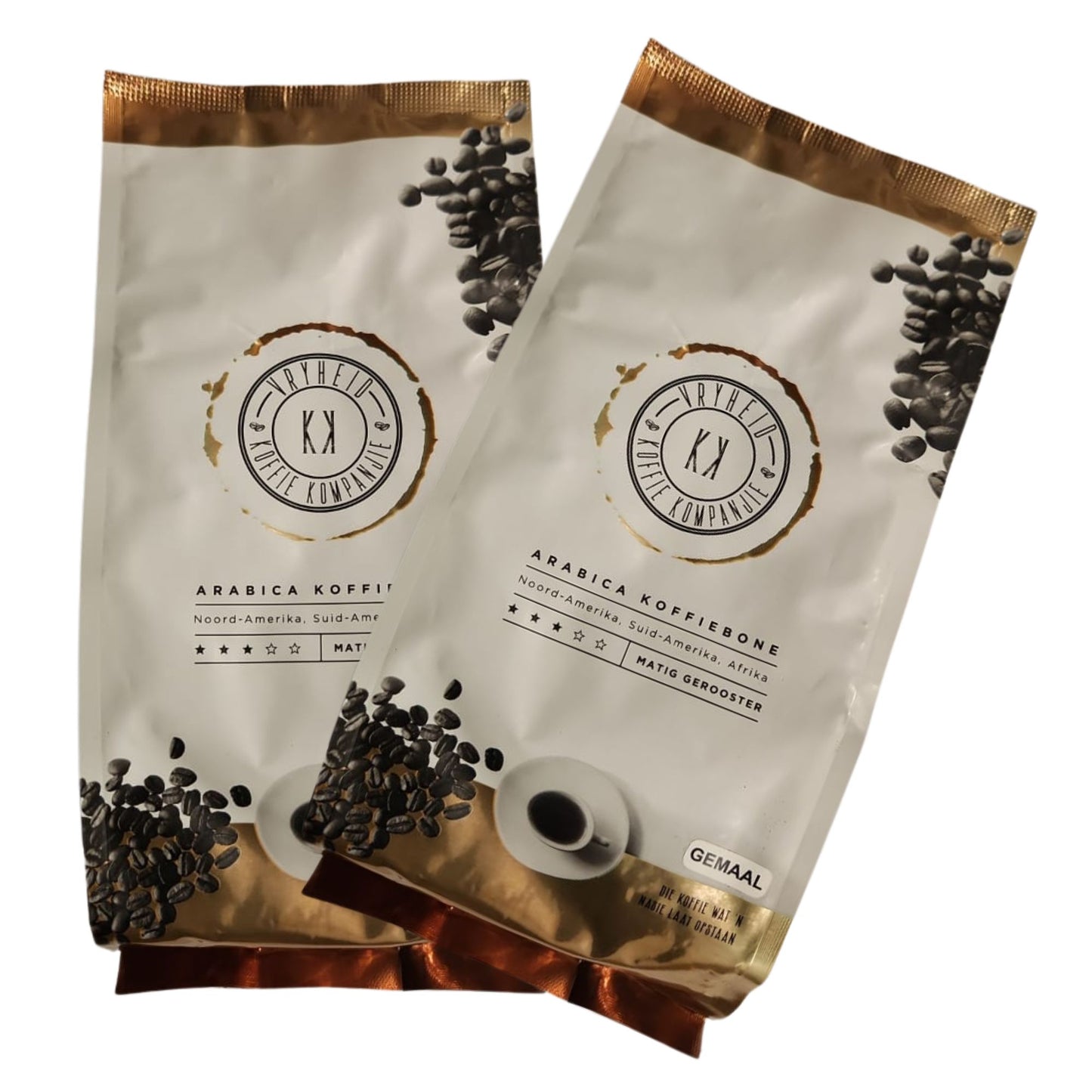 Arabica-koffie met 'n donker sjokolade-aroma - 450 g