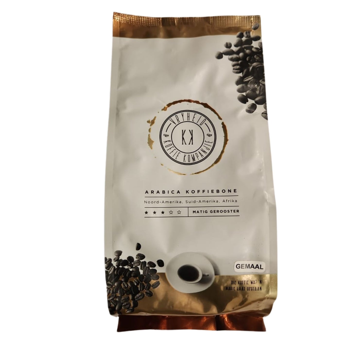 Arabica-koffie met 'n donker sjokolade-aroma - 450 g