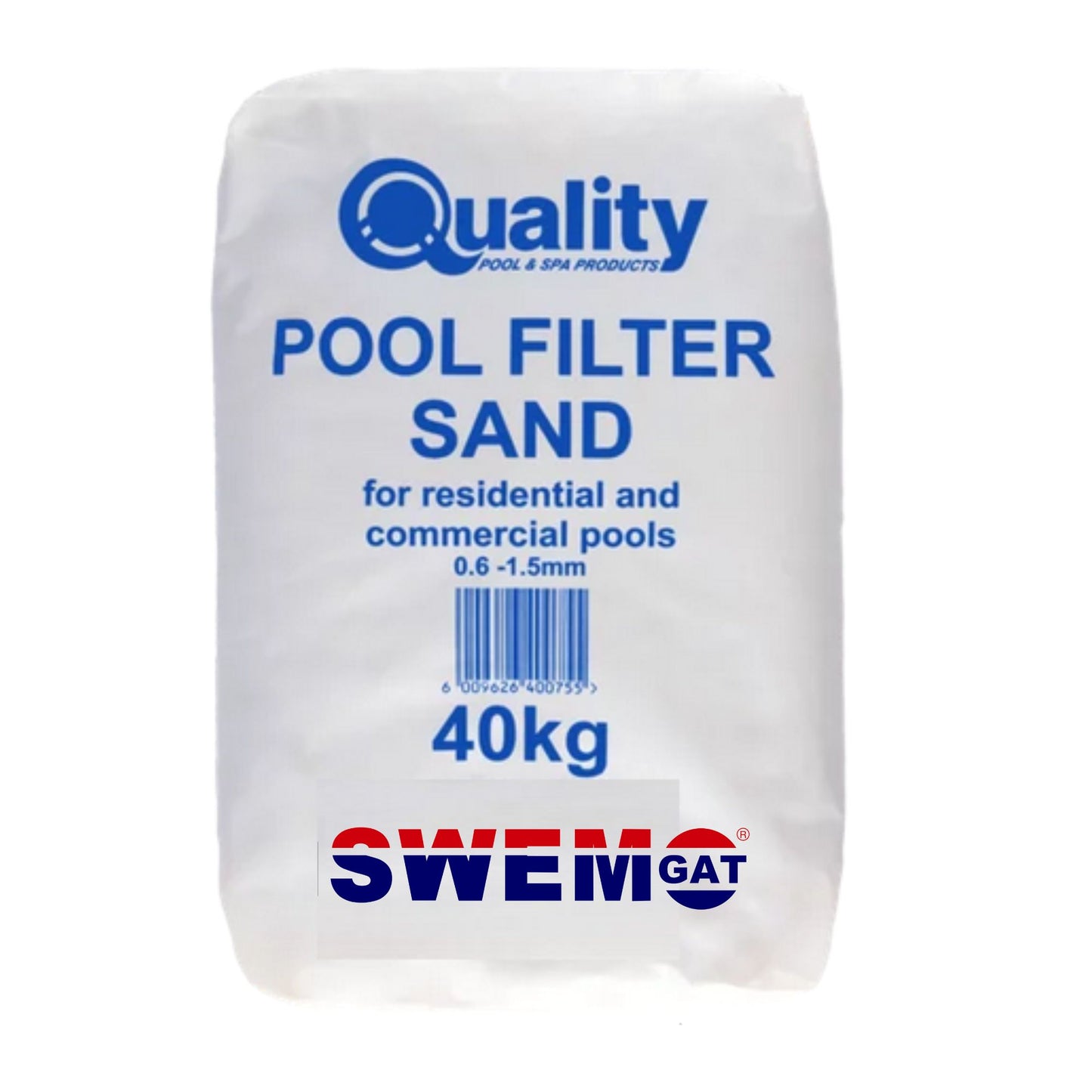 Pool filter sand 40kg or Clinobrite 25kg