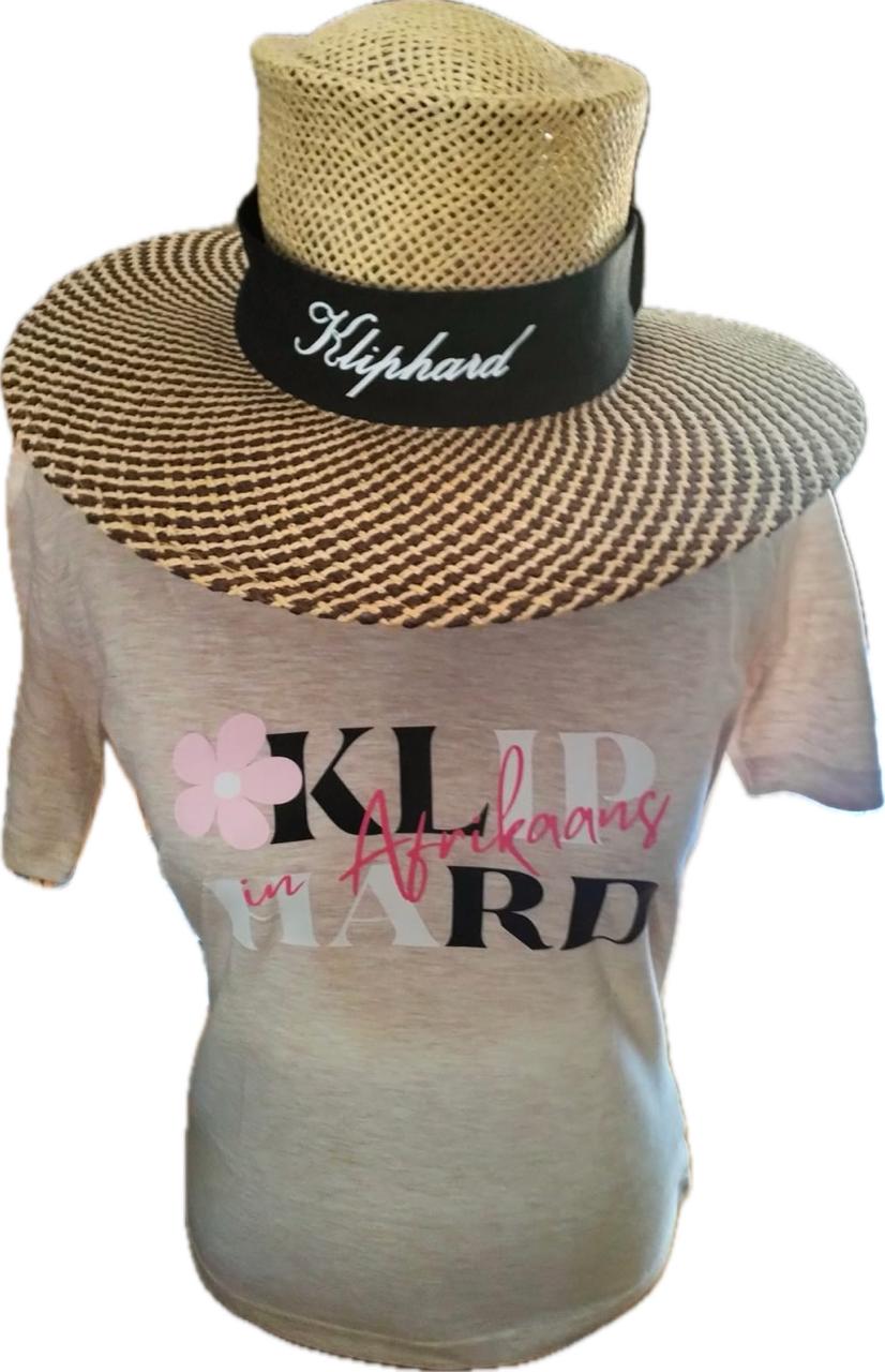 Kliphard in Afrikaans Dames T-hemp