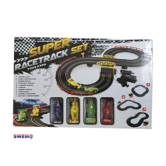 Toy Racing Cars with Hand Controllers