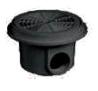 Bottom drain & grid black Quality with 50mm inlet - Swemgat