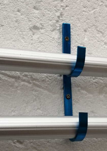 Aluminium Bracket - Pool Pole hanger (Set of 2 brackets) – Swemgat