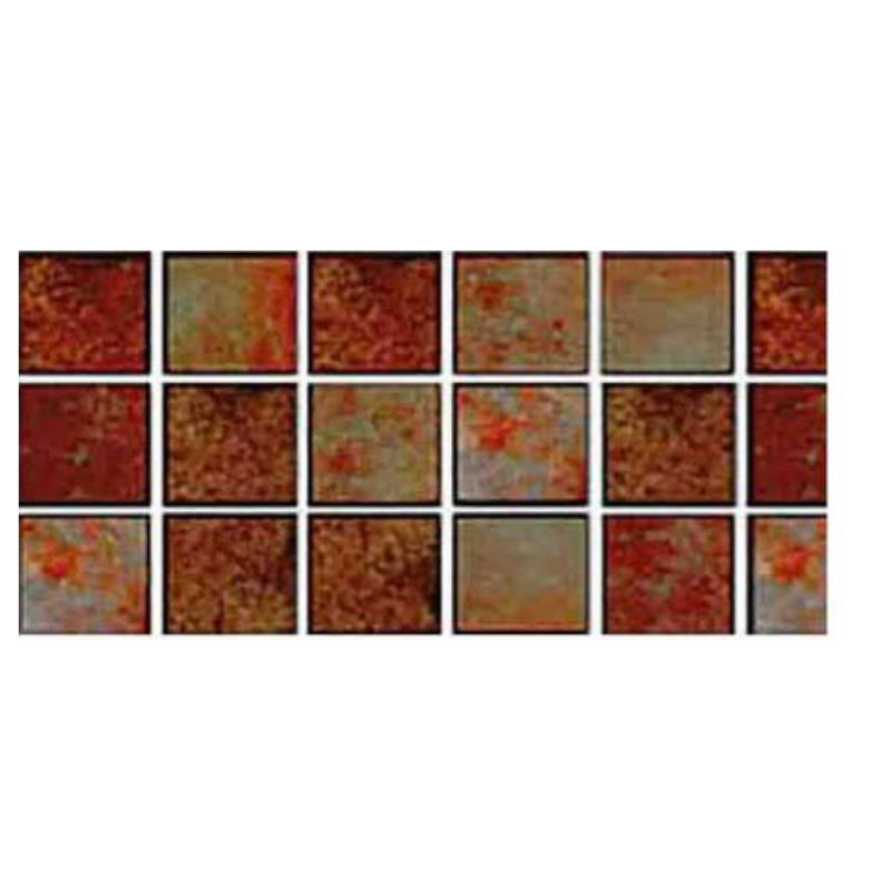 Amber Fibreglass Pool Mosaic Tissue Sheet 815mm x165mm