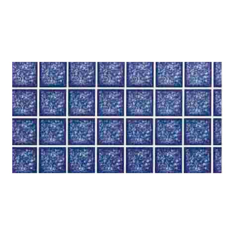 Ceramica  Dark Blue Fibreglass Pool Mosaic Tissue Sheet 605 x150mm