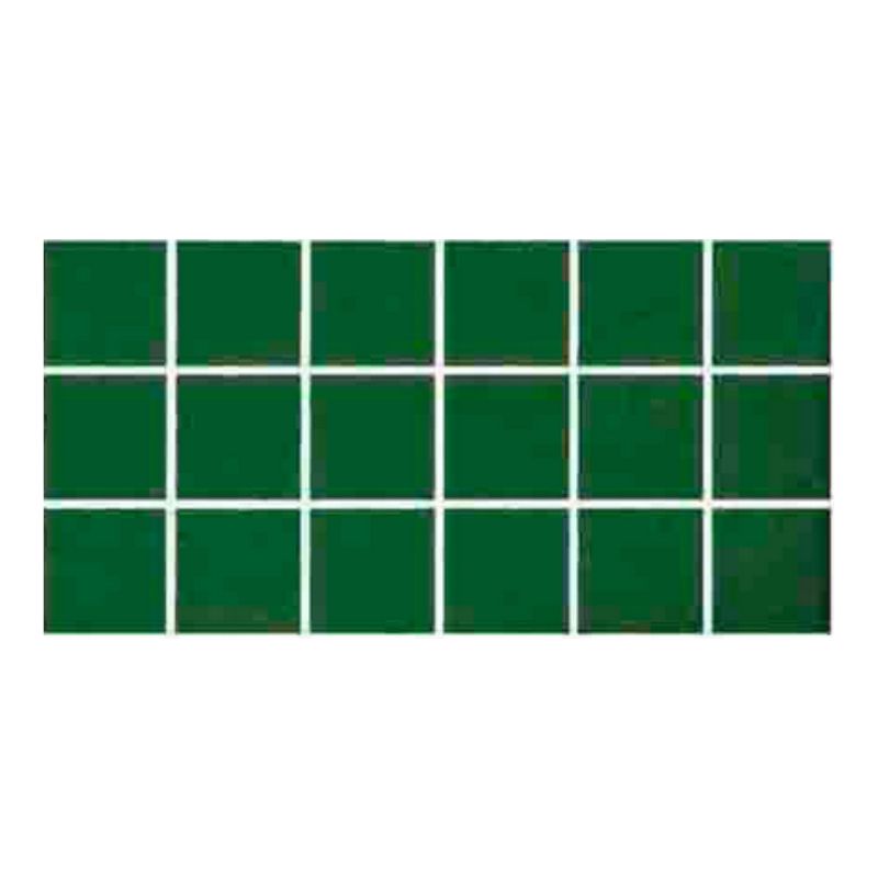 Green-Tile Fibreglass Pool Mosaic 600mm x 150mm sheet