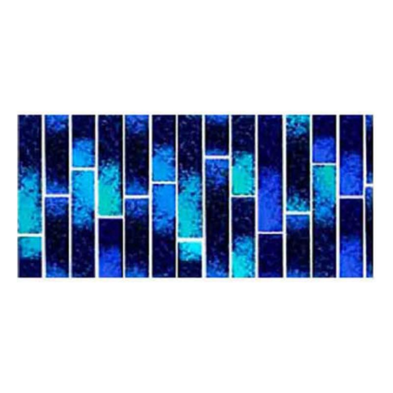 Mirage tile Fibreglass Pool Mosaic Tile Sheet 800mm x160mm